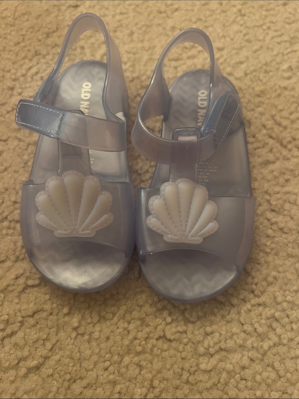 Old Navy Seashell Jelly Sandals